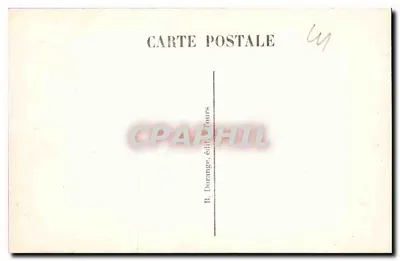Chambord (Loir-et-Cher) — El Castillo (monumento histórico) — Fachada Oeste — Reverso