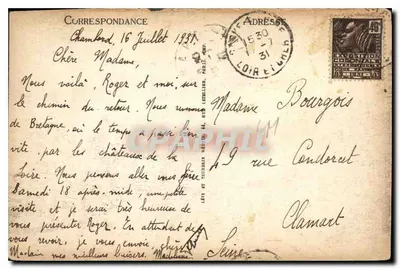 Blois — La Cour — ND — Verso