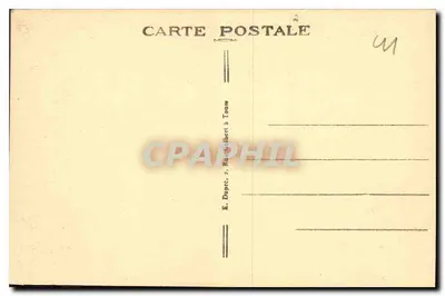Chambord — O Castelo (Fachada Setentrional) — A.P. — Verso