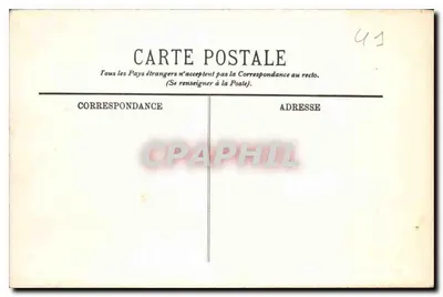 Chambord — O Castelo — Ao Lado do Cosson — LL. — n°26 — Verso