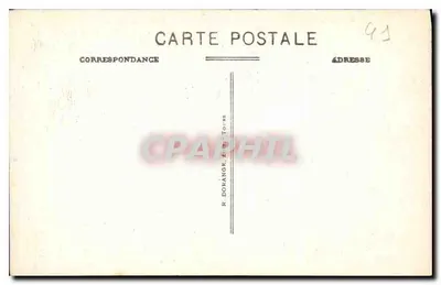 Chambord (L.-et-Ch.) — Zamek (monument historique) — Façada północna — Widok z Parku R.D. — Rewers
