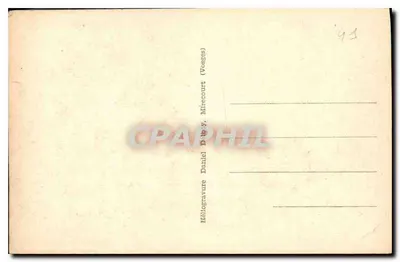Chaumont — Katedra św. Jana Chrzciciela — Héliogravure Daniel B. Y. Mirecourt (Vosges) — Rewers