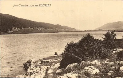 Lago das ROUSSES — Jura-Touriste — Imp. Souverdiche, Oualon
