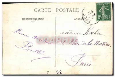 Poligny — Pic du Midi — Rewers