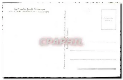 Spadzista Saut Girard — La Franche-Comté Pittoresque — Wydawnictwo E. PROTE — Rewers
