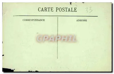 Arcachon — Place Thiers et la Plage — LL. n°12 — Verso