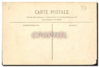 Bordeaux — La Catedral y la Torre Pey-Berland — BR-2412 — Reverso