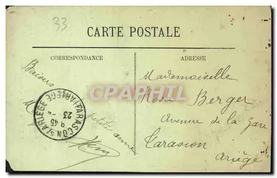 Bordeaux — Wieża Grosse Cloche — LL — Rewers