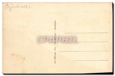 Bordeaux - Park Bordelais, Jezioro - Tito — Rewers