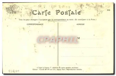 Wsiadanie w wióbrki — Etablissements DESCHAMPS — 4, Rue Sainte-Catherine — LION — Rewers