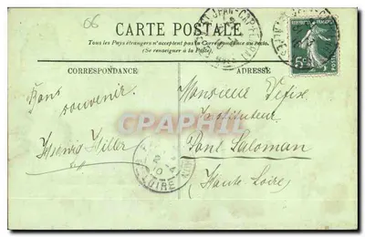 Nice — Publiczny ogród — L.L. — n°104 — Rewers