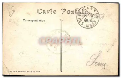 Okręgi CANNES (Alpes-Maritimes) — L'Estérel, widok z Bocca — ND. Phot. — Rewers