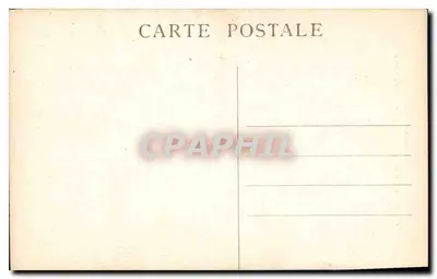 LYON — Stara świątynia N.-D. de Fourvière — Statua Niepokalanego Poczęcia wybudowana 8 grudnia 1852 (wysokość 5m60) — Rewers