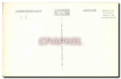 Monte-Carlo — Uitzicht genomen vanaf Monaco — uitgever Levy & Neurodein, N° 341 — Achterkant