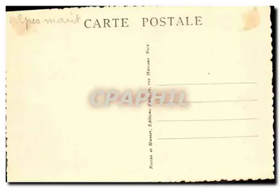 Sospel (A.-M.) — Een Oude Straat - RM — Achterkant