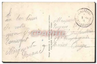 Żołnierz całujący młodą kobietę — tekst drukowany — wydawca Rob, nr 188 — Rewers