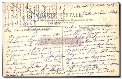 Ste-FOY-la-GRANDE - Strzała Kościoła Notre-Dame - BR - 597 — Rewers