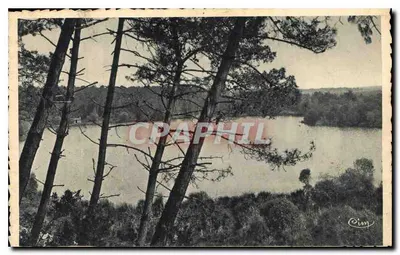 Hourtin (Gironde) — As margens da floresta - A Lagoa — editor Cim