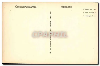 Bordeaux — Pomnik Girondynów, autorstwa Dumilâtre, i Place des Quinconces — L.L. n°205 — Rewers