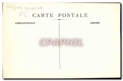 Beaulieu — Widok z między sosnami — Wydawnictwo Barjano Nr 402 — Rewers