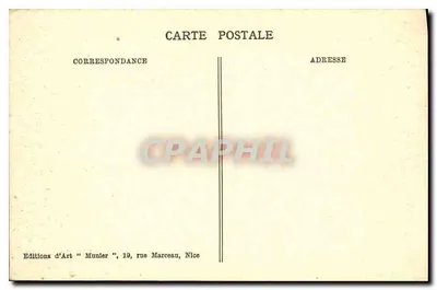 Monaco — Het Paleis van de Prins — De Kamer van York — Foto Munier — Achterkant
