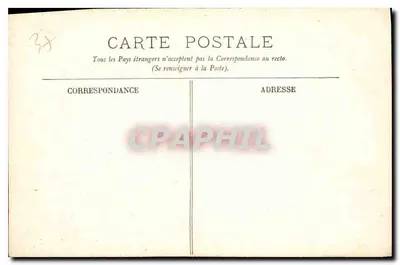 Chenonceaux — O Castelo — A Fachada Ocidental — LL. — Verso
