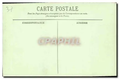 Chenonceaux — Zamek — Wieża Marque — LL. n°16 — Rewers