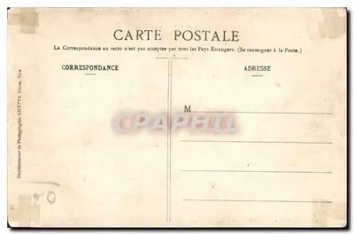 CANNES — Uitzicht genomen vanaf de Croix des Gardes — Editeurs Giletta, fot. Nice, n° 420 — Achterkant