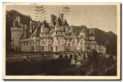 Castelo de Rigny-Usse — Vista geral Nordeste — Les Éditions d'Art Ruel, Paris