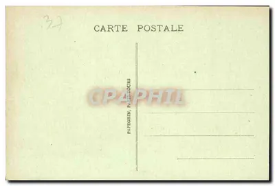 Loches (Loir-et-Cher) - Zamek (strona północna) - A.P. — Rewers