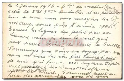 Katedra w Strasburgu — widok z placu katedry — wydawca R.P. Paryż — Rewers