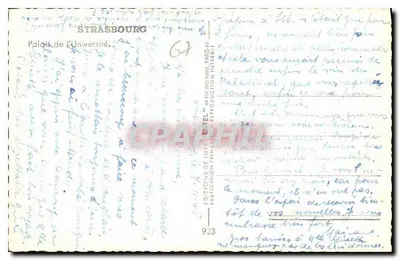 Pałac Uniwersytetu — Strasburg — Estel — Rewers