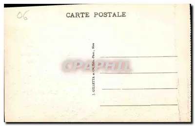 Monte-Carlo — Ogólny widok z Route de la Corniche — Wyd. Gilletta, nr 852 — Rewers