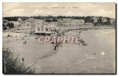 PONTAILLAC — A Praia — F. Braun, editora, Royan