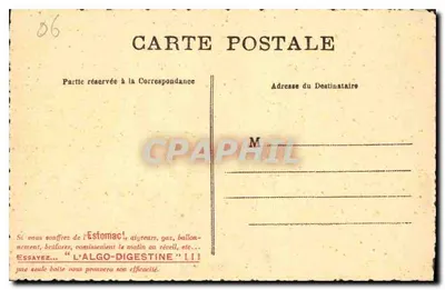 Monte-Carlo — O Casino — Avenida das Palmeiras — Verso