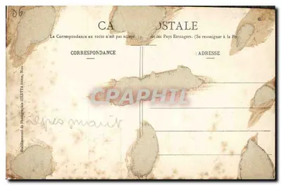 Cannes - Chiesa di Nostra Signora del Buon Viaggio — Edizione Giletta, Nizza, n°482 — Verso