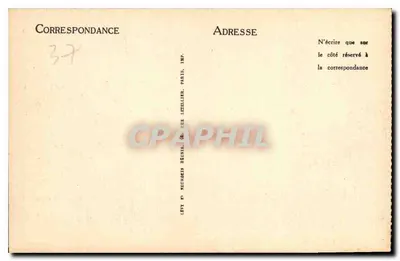 LANGEAIS — O Castelo — A Sala dos Guardas — LL. — Verso