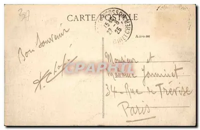 Amboise (Loire) — Zamek (fasada północna) — wydawca Jannlier — Rewers
