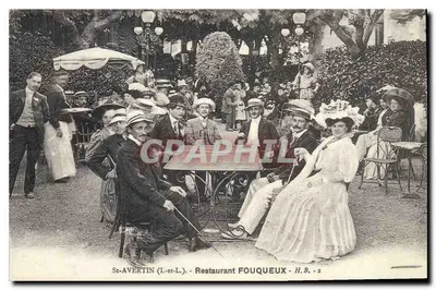 St-AVERTIN (I.-et-L.) - Restaurante FOUQUEUX - H.B. - 2