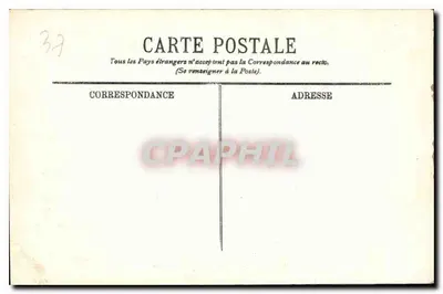 Chenonceaux — Zamek — Façada Wschodnia — LL. — Rewers