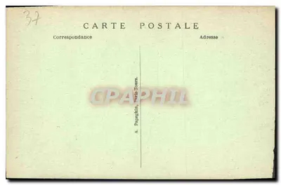 Chenonceau (Loire-et-Loire) — Zamek, Salony Louisa XIII — A.P. — Rewers