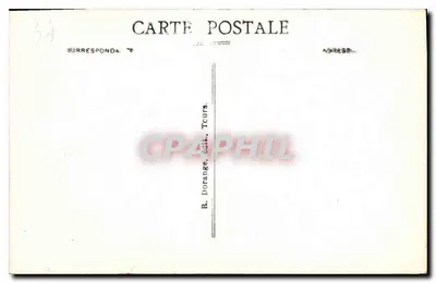 Loches - O Castelo - Porta de encelinte — R. D. — Verso