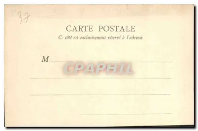 Amboise — Zamek — Widok ogólny — B. F., Paryż — Rewers