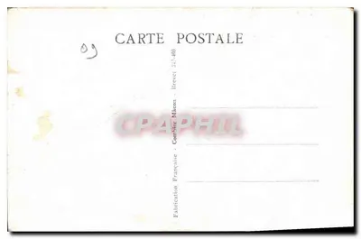 Foix (Ariège) — Vista General — Tarjeta postal antigua Tarjeta postal antigua 341-403, Fabricada en Mâcon — Reverso