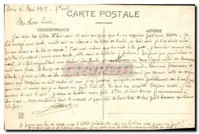 Foix — Widok na miasto i dolinę Ariège — Fototypia Lagodone, Toulouse, nr 1162 — Rewers