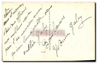 Giovane uomo in abito — con rose — ARS 7953 — Verso