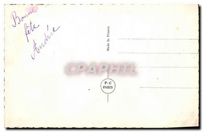 Para zakochanych — scena spotkania — P-C Paryż n° 3534 — Rewers