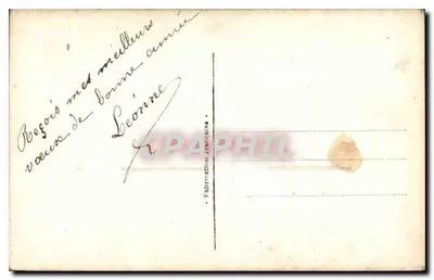 Kobieta w futrze trzymająca gałęzie genewru — Wesołych Świąt — DIX 1032/3 — Rewers