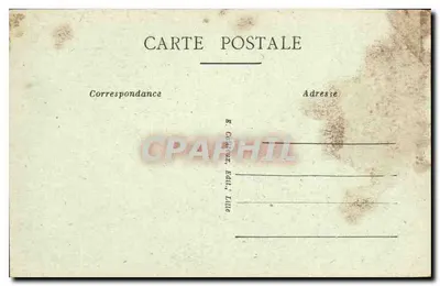 Lille — Bazylika N.-D. de la Treille (w trakcie budowy) — E. C. 1912 — Rewers
