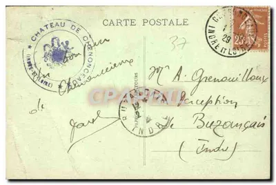Zamek Chenonceaux — Pokój Franciszka I — włoska kredens z XVI wieku — Rewers